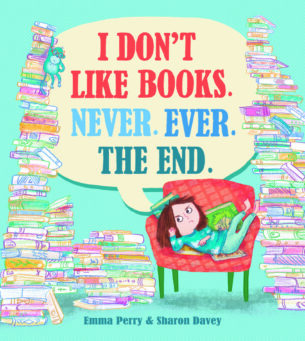 I don't like books never. ever. the end
