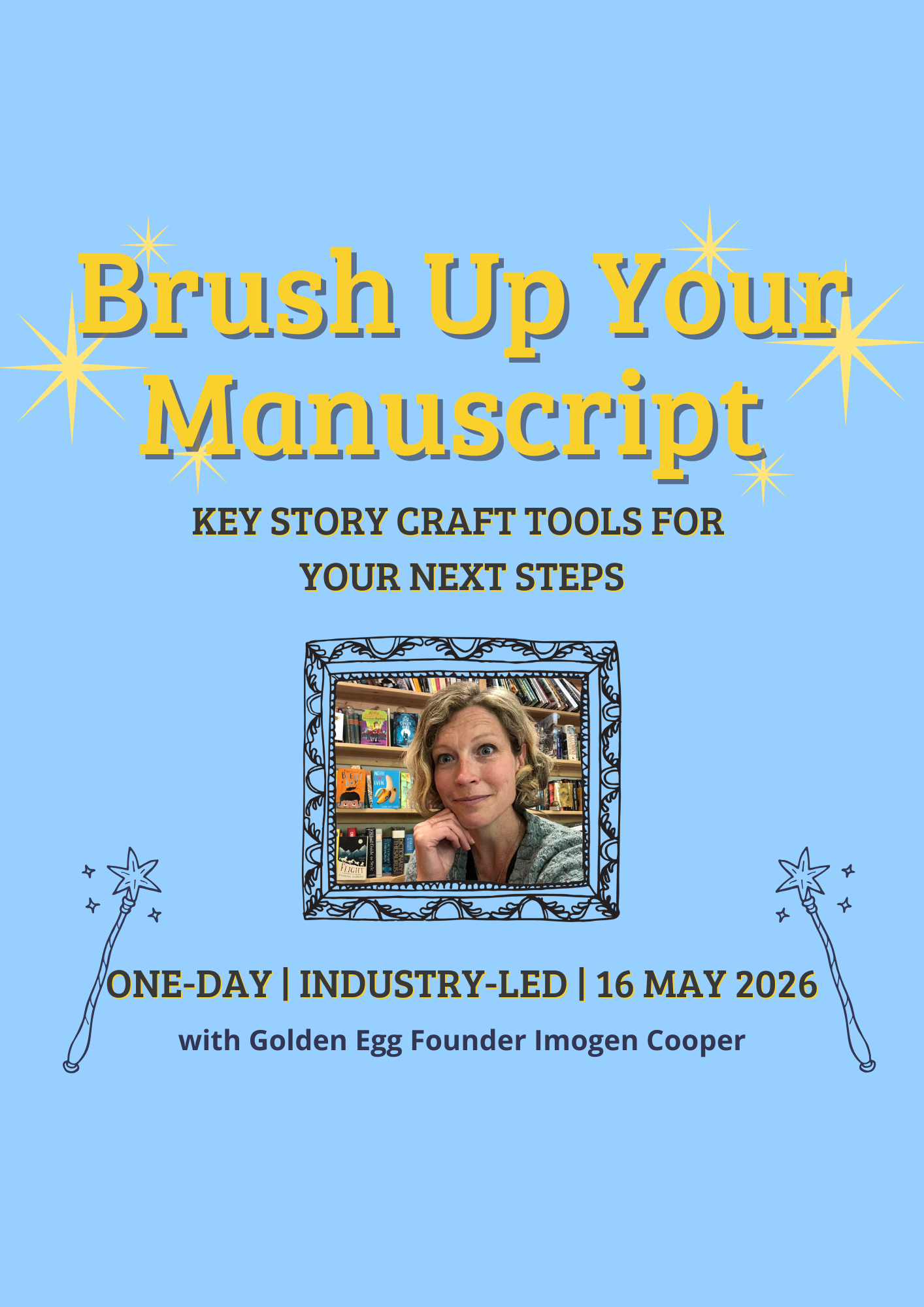 Brush up Your Manuscript – Key Story Craft Tools for Your Next Steps – 16th May 2026