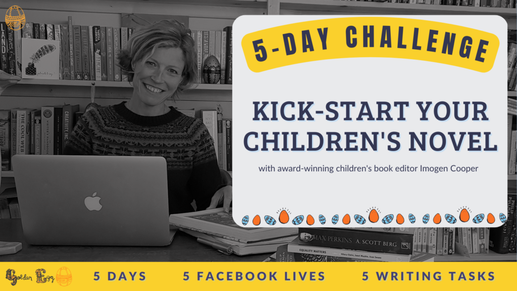 5-Day Challenge for writer's of children's and YA fiction