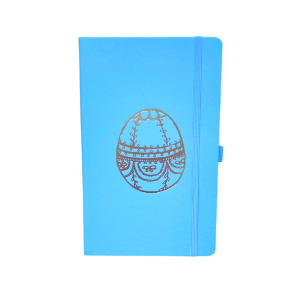Golden Egg Blue Notebook